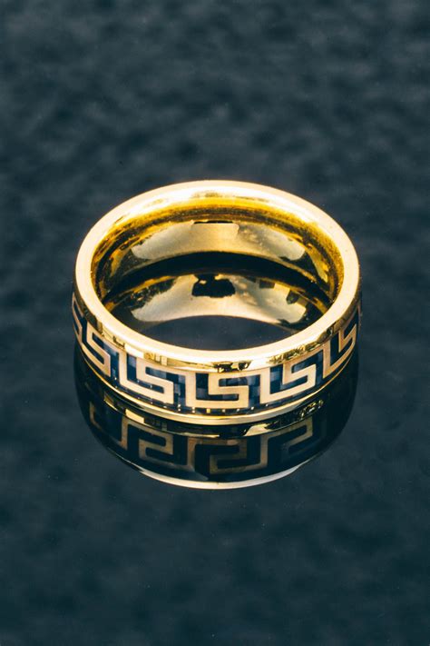 men's versace ring cheap|versace men's wedding rings.